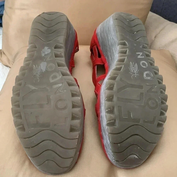 FLY London leather wedge 41 - Picture 4 of 10